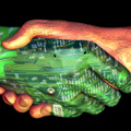 Robot handshake