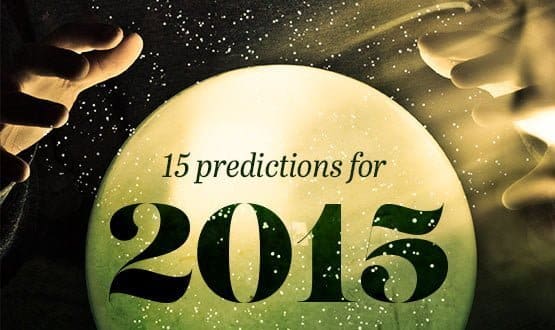 15 predictions for 2015