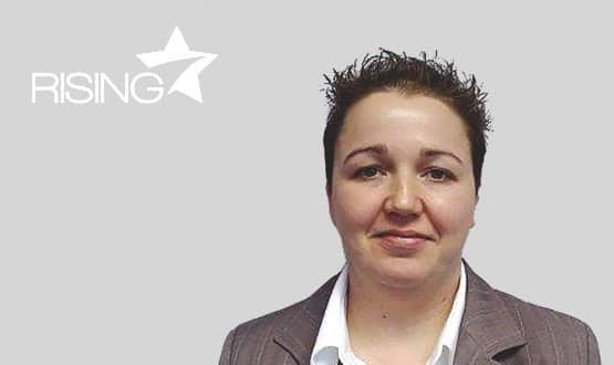 Rising star: Angela Partington