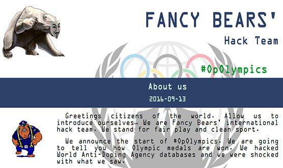 Fancy Bears hackers use plain old phishing to steal health records