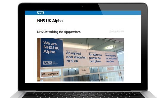 NHS.uk: ‘digital hub’ plans progress