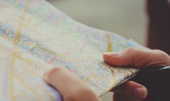Hit the road, map