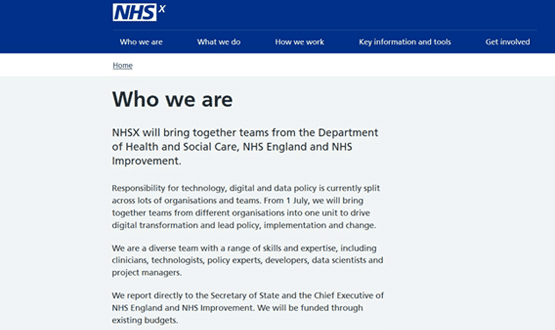 NHSX - Amended