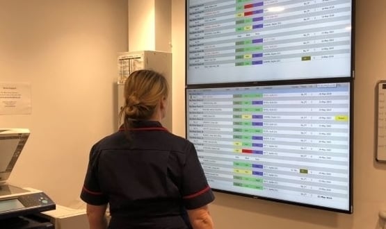 Digital whiteboards save 5,000 hours of nurse’s time at Gateshead