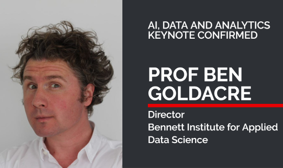 Prof Ben Goldacre to be Rewired 2023 keynote