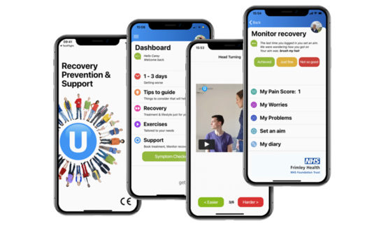 Frimley Health launches getUBetter app for musculoskeletal patients