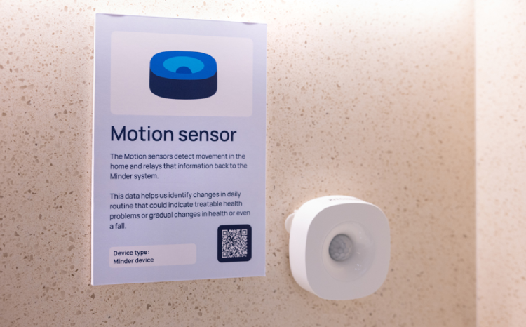 MinderCare motion sensor