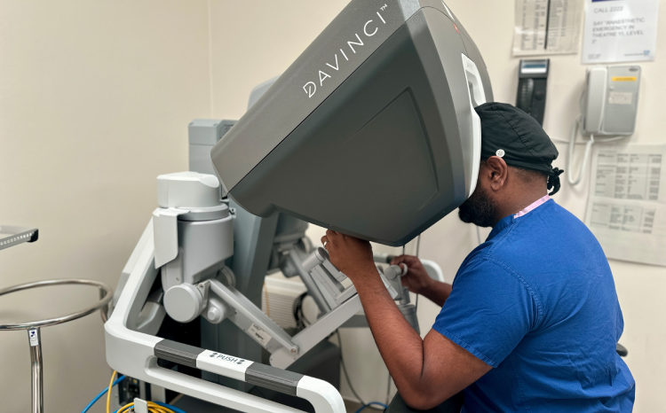 Rajeev Peravali, consultant general and colorectal surgeon at the trust who led the surgery HIT list