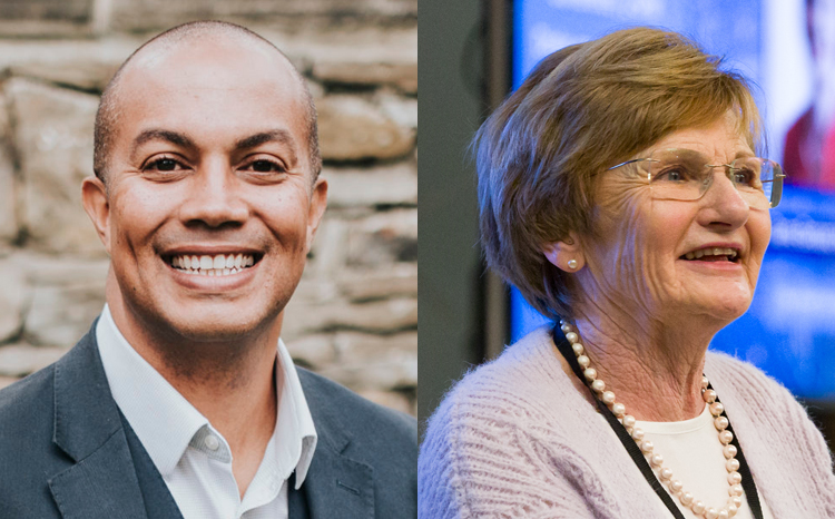 Richard Stubbs, chair, Health Innovation Network, and Dame Barbara Hakin, chair, Health Tech Alliance