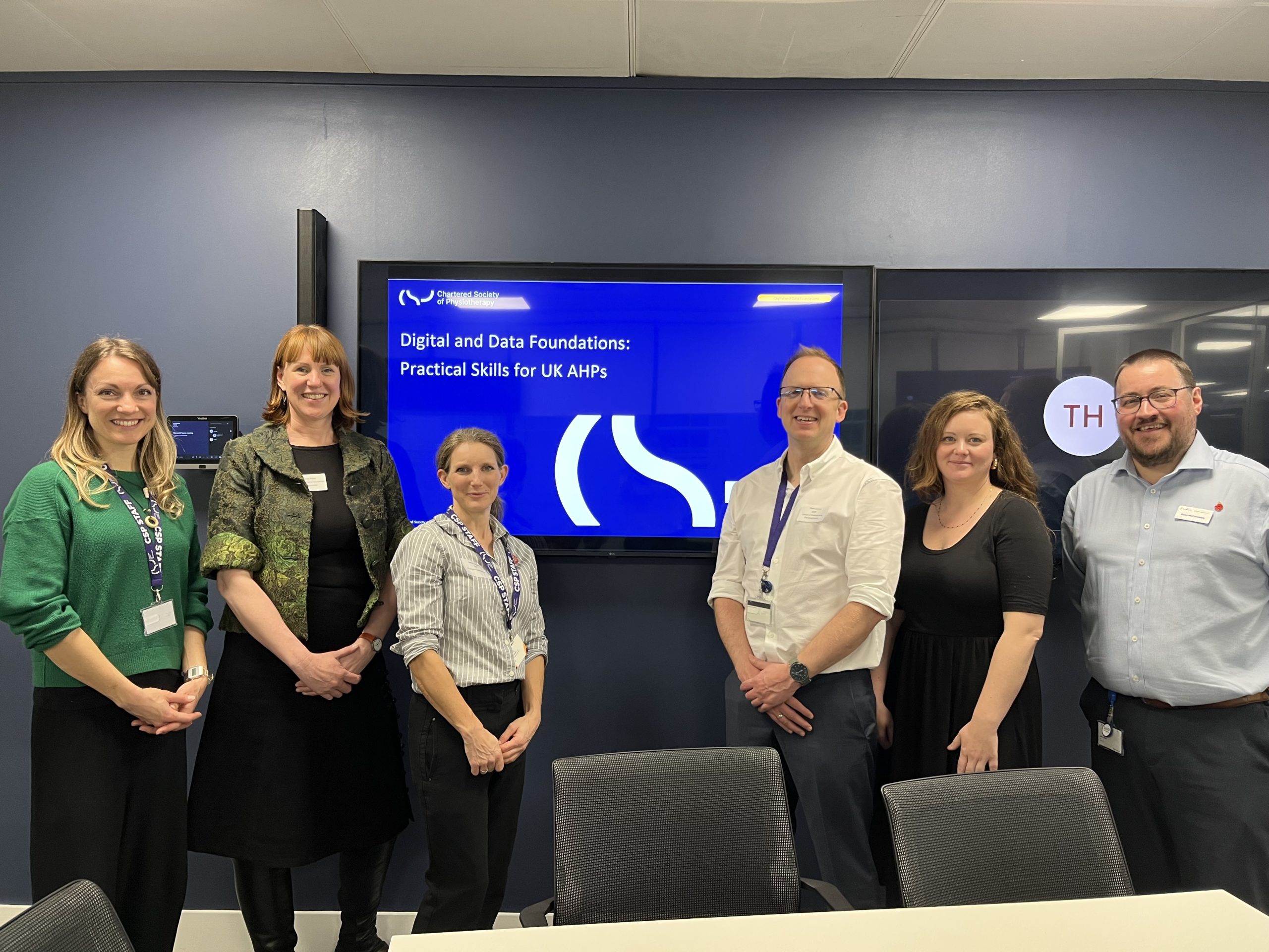 the team for Chartered Society of Physiotherapy and EL Healthcare Education
