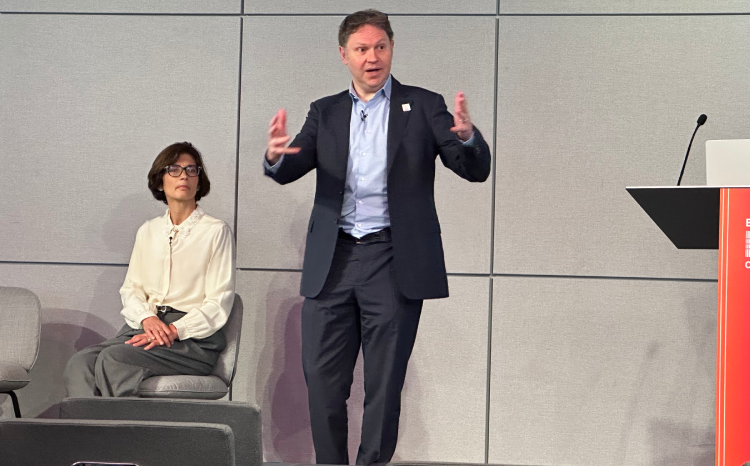 James Freed, deputy director of the NHS Digital Academy, speaking at BMJ Future Health