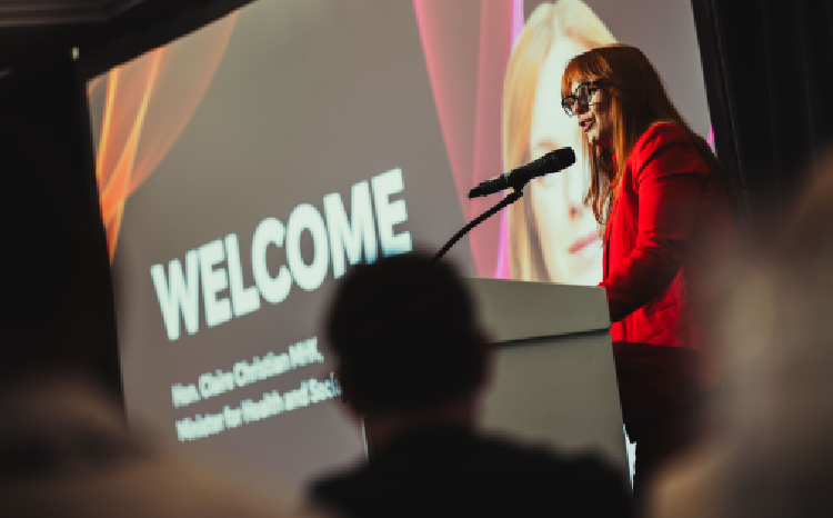 Claire Christian MHK, Minister for Health and Social Care